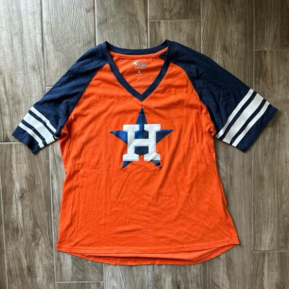Houston Astros women’s v neck tee - Picture 1 of 2
